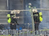 Containerbrand in Wien