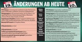 Alle Regeln: Was ab heute lockerer wird