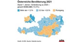 8,93 Millionen: Österreichs Bevölkerung wächst
