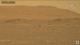 Helikopterflug  auf dem Mars