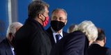 Barcelona-Präsident Joan Laporta mit Real-Madrid-Präsident Florentino Perez