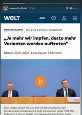 Proll wettert im Netz gegen die Impfung