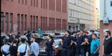 MAssenschlägerei Demo Favoriten
