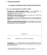 Faksimile des Akts bezüglich der Falschaussage von Sebastian Kurz 3