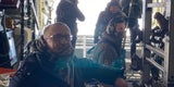Filmdreh in 1.400 Metern Höhe: Rettung per Feuerwerk