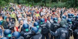 Corona-Demo will wieder Richtung Reichstagsgebäude ziehen