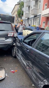 Schüsse bei irrer Amokfahrt