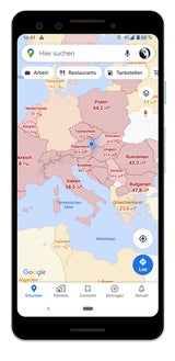 Google Maps schützt jetzt vor Corona-Ansteckung