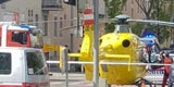 Hubschrauber landet mitten in Wien