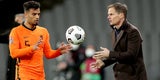 Niederlande-Coach Frank de Boer und Owen Wijndal