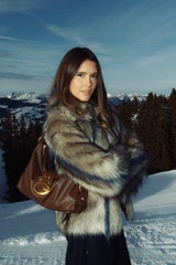 Im Guess-Look kam auch Musikerin Chiara King.&nbsp;