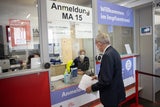 Van der Bellen beim Impfen