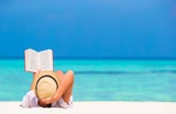 Lesen am Strand