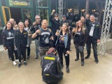 Marco Pogo mit seiner Band Turbo-Bier unterwegs