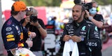 Hamilton und Verstappen