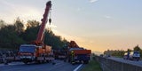 Lkw-Unfall sorgte für stundenlange Sperre der A1