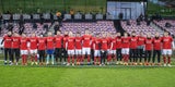 "Football Supports Change" - Dänemarks Natonalelf protestierte gegen WM-Gastgeber Quatar.