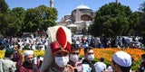 Hagia Sophia: Erstes islamisches Gebet nach Umwandlung