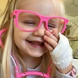 Leonie (3) braucht Hilfe