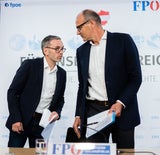 Klubobmann Herbert Kickl und Interims-Obmann Harald Stefan