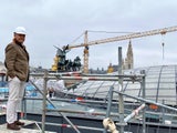 Parlament Baustelle
