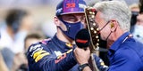 Jubel um Pole: Verstappen startet Tortenschlacht mit Coulthard