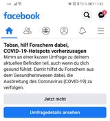 Facebook will Corona-Ausbreitung voraussagen