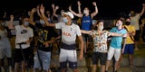 Fan Proteste nach Messi ABgang Barca Barcelona