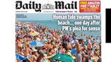 Corona-Wahnsinn an Englands Stränden