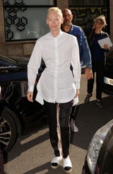 Mit diesem Style schreibt Tilda Swinton Geschichte