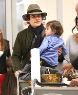 Orlando Bloom & Flynn: Ankunft in Los Angeles