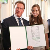 Arnold Schwarzenegger erhielt Internationalen Josef-Krainer-Preis