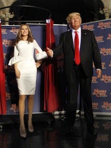 Melania Trump Wachsfigur