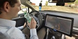 Selbstfahrendes Auto in Wien unterwegs