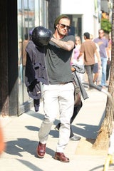 David Beckham: Motorrad-Ausfahrt