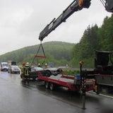 510-PS-Ferrari eine Stunde nach Kauf geschrottet
