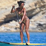 Mel B: Sport im Urlaub
