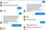 Nach dieser Nachricht löschte Tinder sein Profil