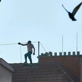Straftäter flüchtete in Wien aufs Dach