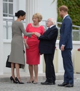 Royales Paar auf Irland-Besuch