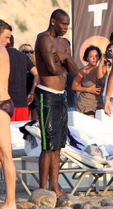 Mario Balotelli auf Ibiza
