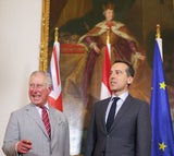 Prinz Charles bei Kanzler Kern