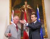 Prinz Charles bei Kanzler Kern