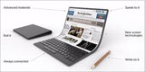 Lenovo zeigt faltbares Notebook