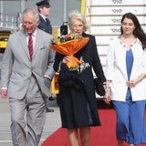 Prinz Charles & Camilla: Ankunft in Wien-Schwechat