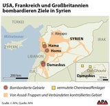 "Enorme Explosionen" in Syrien