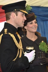 Herzogin Kate & Prinz William bei St. Patrick's Day-Parade