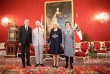 Prinz Charles & Camilla in der Hofburg