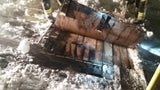120-Mann-Großeinsatz: Brand auf Skihütte