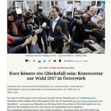 Medien machen Kurz zu Donau-Messias